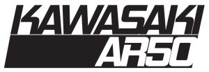 Sticker Autocollant kawasaki ar50 moto MT41