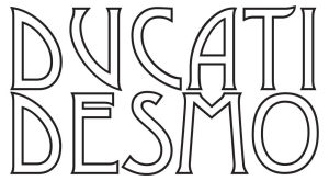 Sticker Autocollant ducati desmo moto MT64