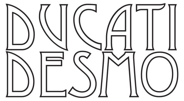 Sticker Autocollant ducati desmo moto MT64