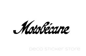Sticker autocollant MBK écriture taille et couleur au choix