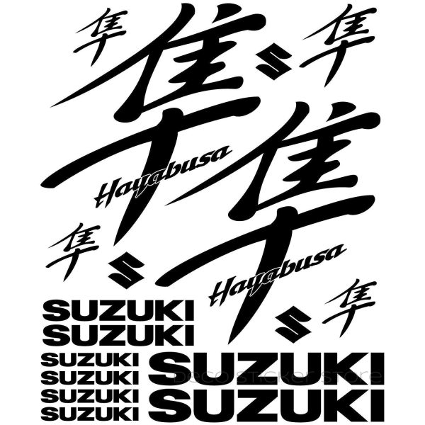 Sticker autocollant moto Hayabusa