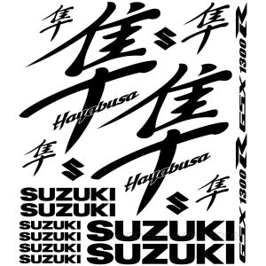 Sticker autocollant moto Hayabusa Gsx 1300r