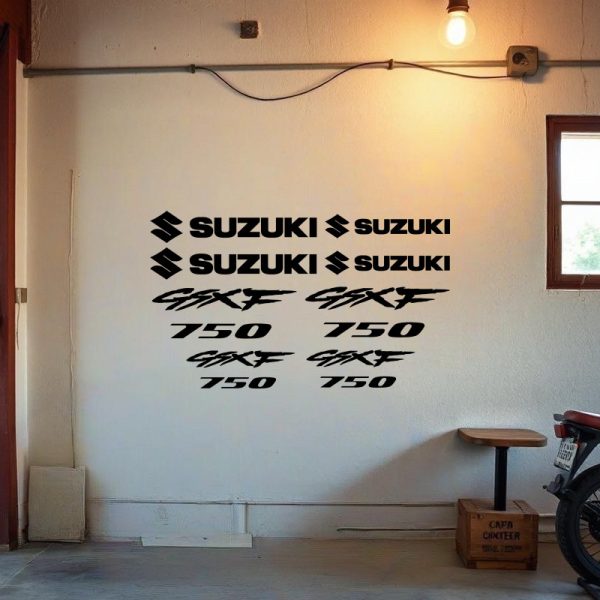 Kit stickers autocollant moto Suzuki GSXF 750
