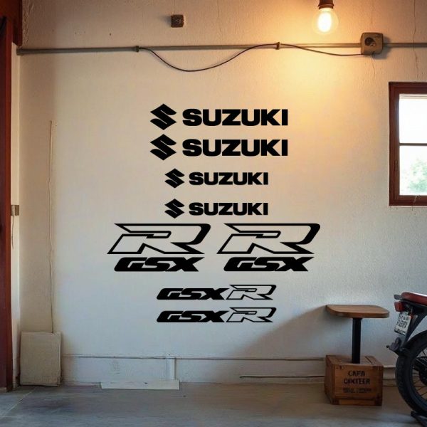 Kit stickers autocollant moto Suzuki GSXR modèle 2