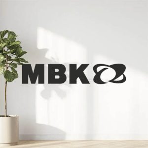 Sticker autocollant MBK taille et couleur au choix