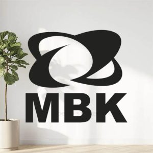 Sticker autocollant MBK logo taille et couleur au choix