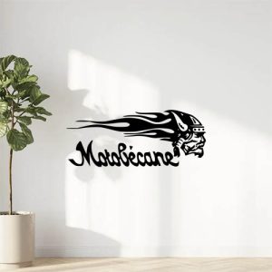 Sticker autocollant MBK taille et couleur au choix droit