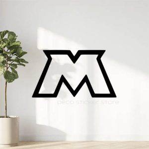 Sticker autocollant MBK M modèle 2 taille et couleur au choix