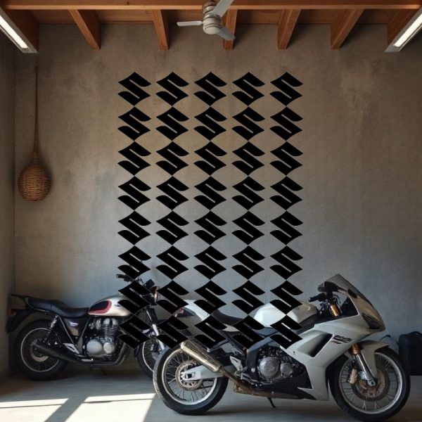 40 gommettes adhésives Suzuki CIB0Q