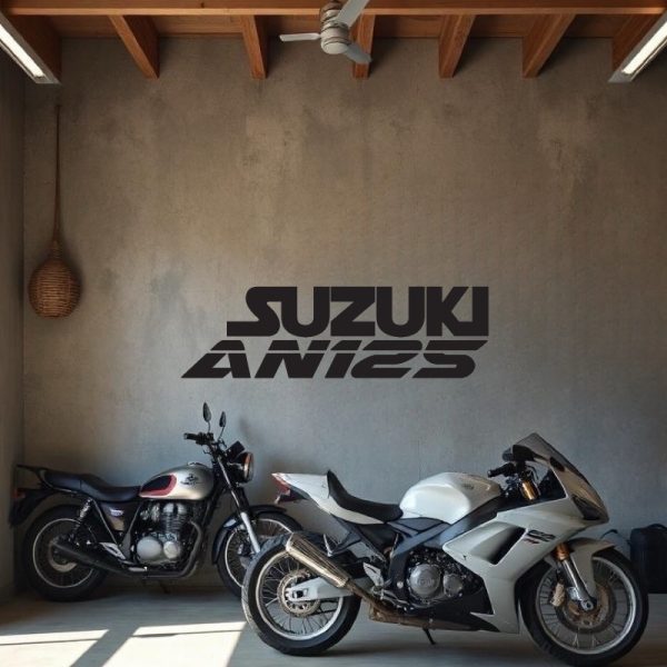 Sticker Autocollant suzuki an125 moto MT34