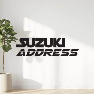 Sticker Autocollant suzuki address moto MT35