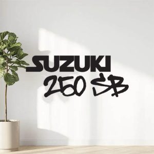 Sticker Autocollant suzuki 250sb moto MT37
