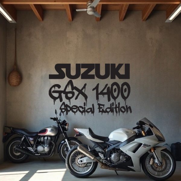 Sticker Autocollant suzuki gsx1400 special edition moto MT38