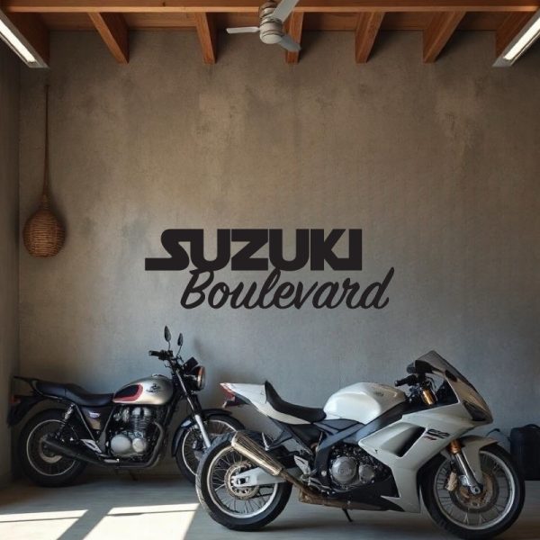 Sticker Autocollant suzuki bulevard moto MT44