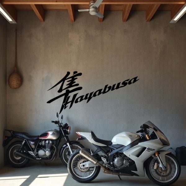 Sticker Autocollant Suzuki hayabusa moto N87301
