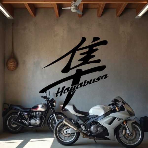 Sticker Autocollant Suzuki hayabusa moto N87303