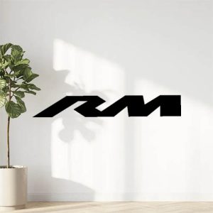 Sticker Autocollant Suzuki rm moto N87305