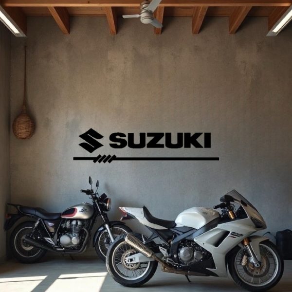 Sticker Autocollant Suzuki moto N87307