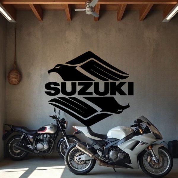 Sticker Autocollant Suzuki moto N87308