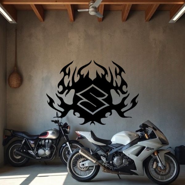 Sticker Autocollant Suzuki feu moto N87313