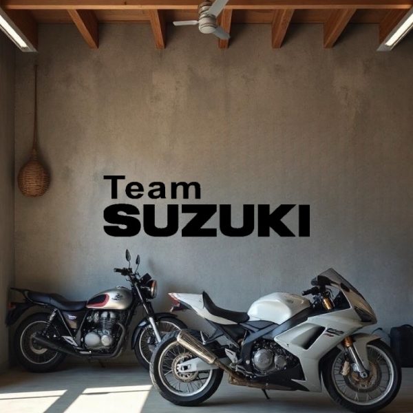Sticker Autocollant Suzuki team moto N87315