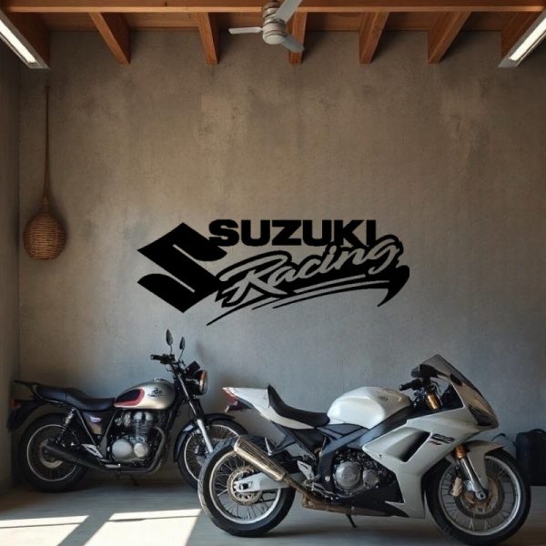 Sticker Autocollant Suzuki racing moto N87318
