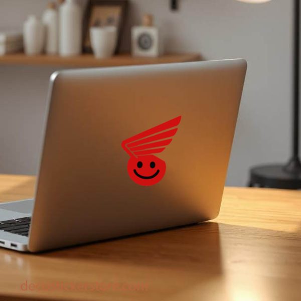 Sticker autocollant Honda fun logo rouge décoration decostickerstore - W5JQQV