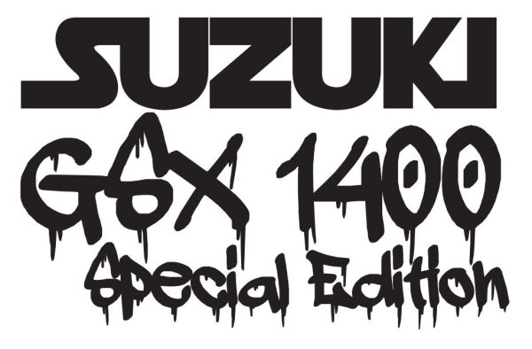 Sticker Autocollant suzuki gsx1400 special edition moto MT38