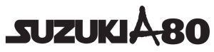 Sticker Autocollant suzuki a80 moto MT46