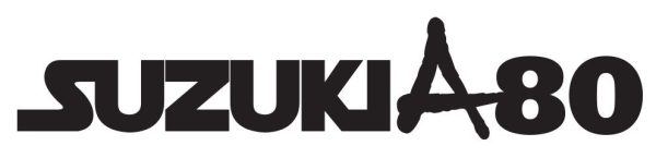 Sticker Autocollant suzuki a80 moto MT46