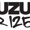 Sticker Autocollant suzuki dr125 s moto MT60