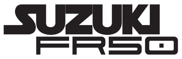 Sticker Autocollant suzuki fr50 moto MT62