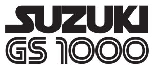 Sticker Autocollant suzuki gs 1000 moto MT29